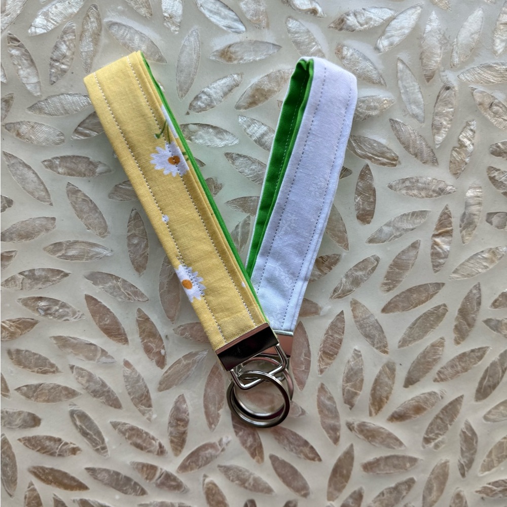 Floral Keychain Wristlet